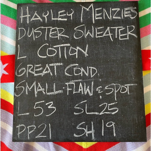 Hayley Menzies Jacquard Sweater Duster - Picture 8 of 16